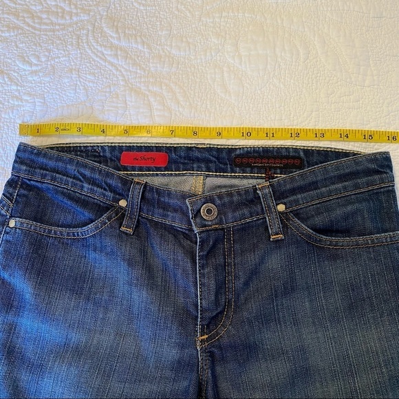 Adriano Goldschmied The Shorty Cuffed Cropped Jeans - 28 - Picture 11 of 16